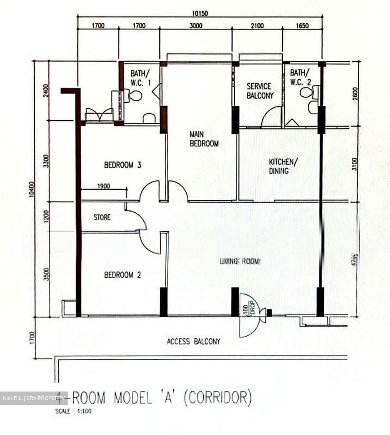 Blk 626 Choa Chu Kang Street 62 (Choa Chu Kang), HDB 4 Rooms #557779301